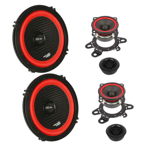 V6525C | 6.5" 3-Way Component Speaker System (4Ω)